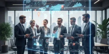 Business team planning crisis management for 2026