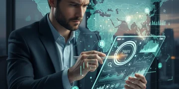 Person reviewing digital credit report for errors in 2026