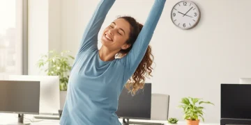 Person feeling energized and focused at 3 PM, combating afternoon slump.
