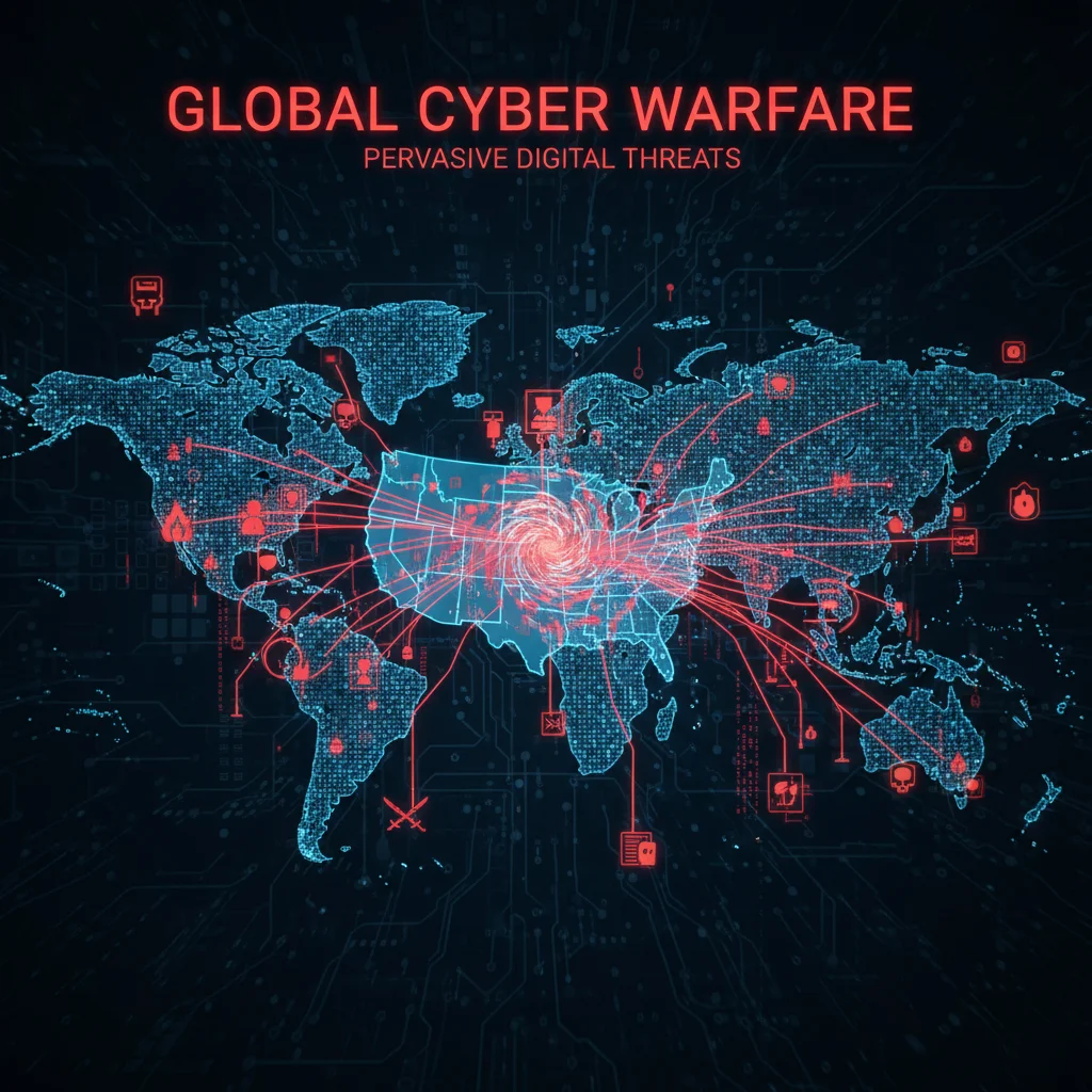 Global cyber threat landscape targeting U.S. digital assets