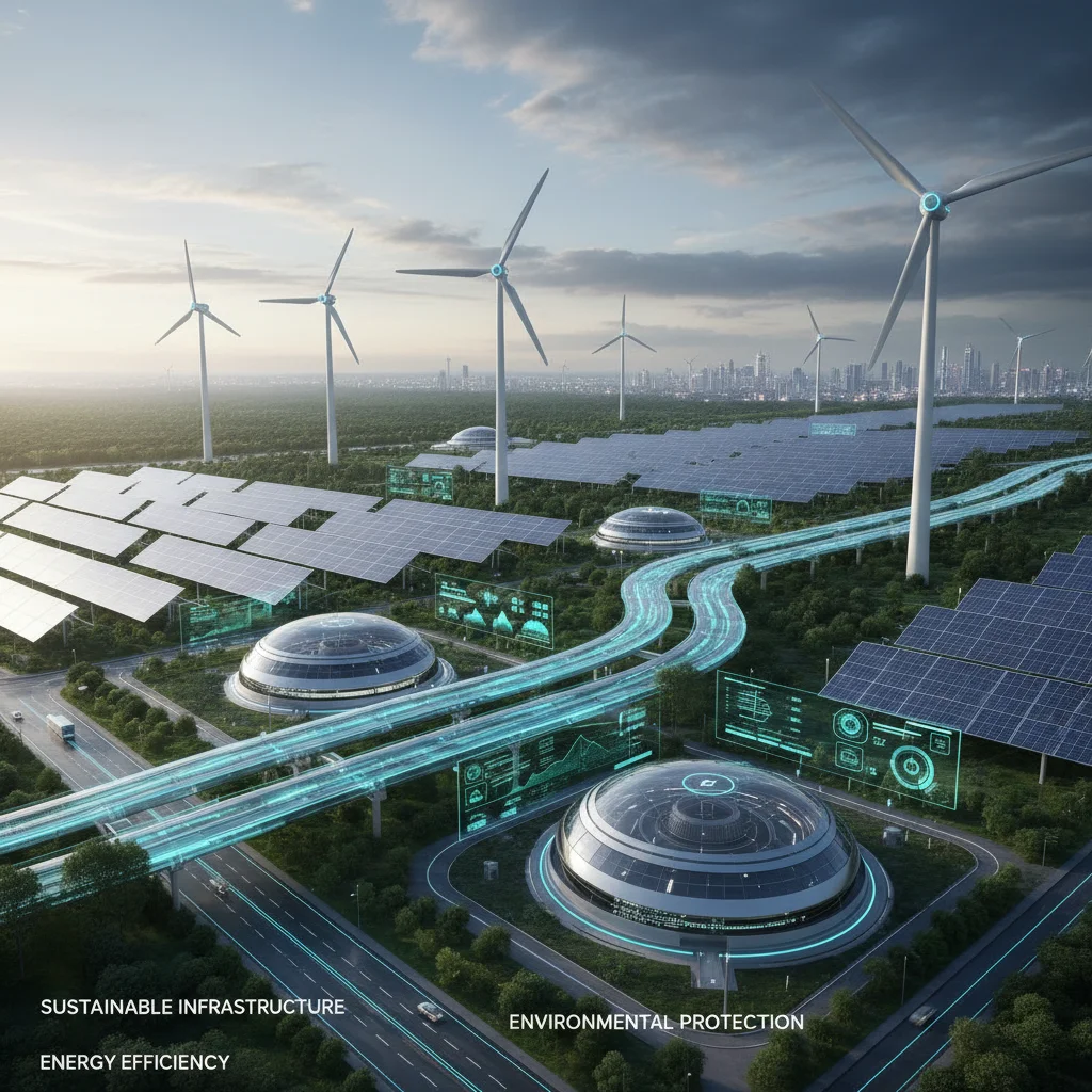 Modernized smart power grid with renewable energy sources