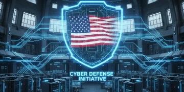 Advanced U.S. cyber defense infrastructure protecting critical data in 2026