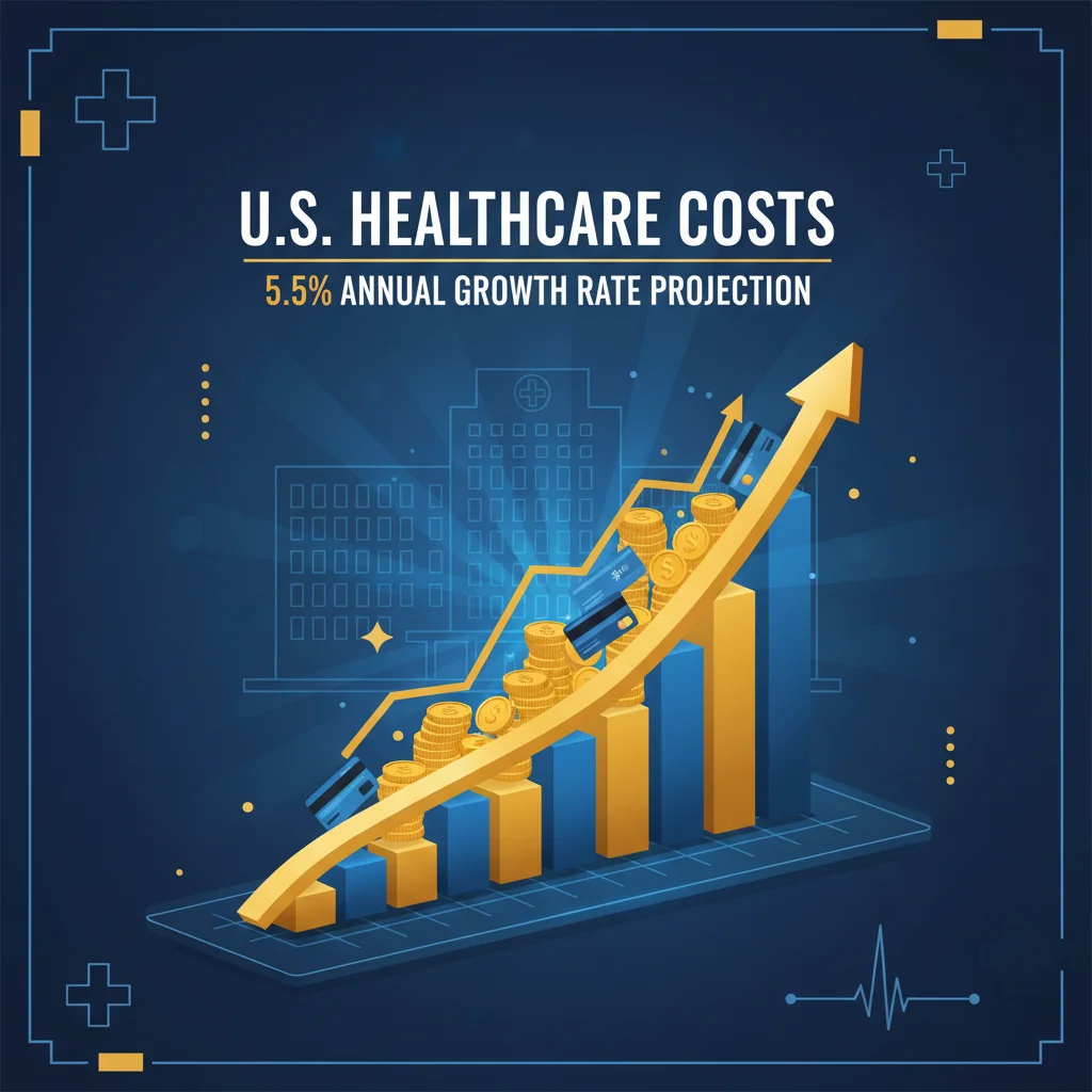 US Healthcare Spending: 5.5% Annual Growth Projected Through 2028