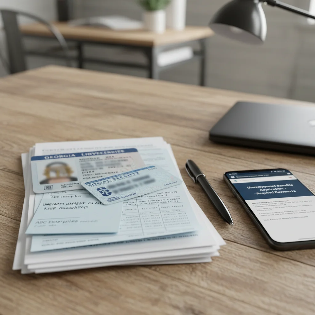 Essential documents for unemployment claim application