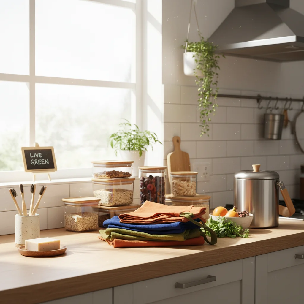 Eco-Friendly Living: 6 Easy Swaps to Reduce Household Waste by 15% This Month